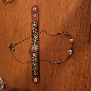 📢2 for $20Natural stone necklace and bracelet